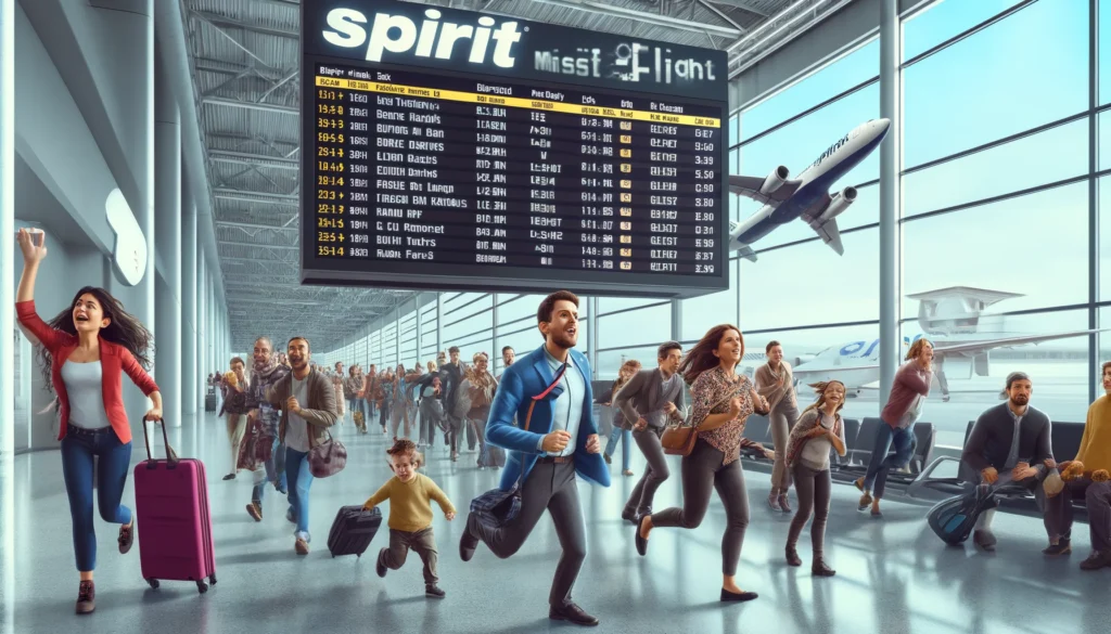 Spirit Airlines Missed Flight