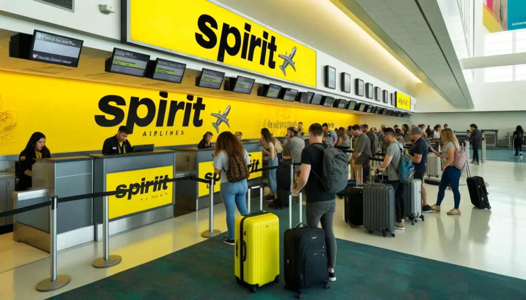 Spirit Airlines Check in