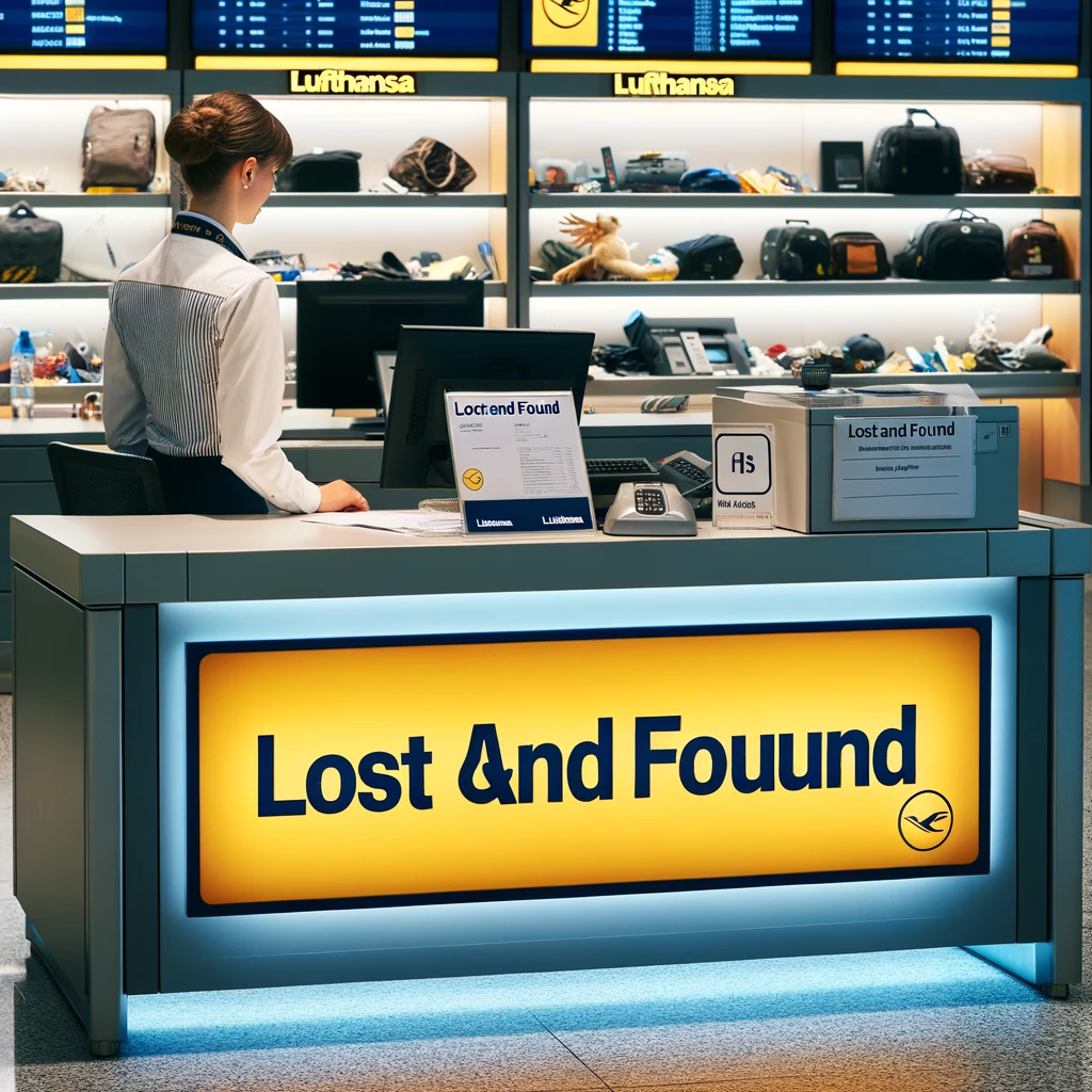 Lufthansa airlines lost and found